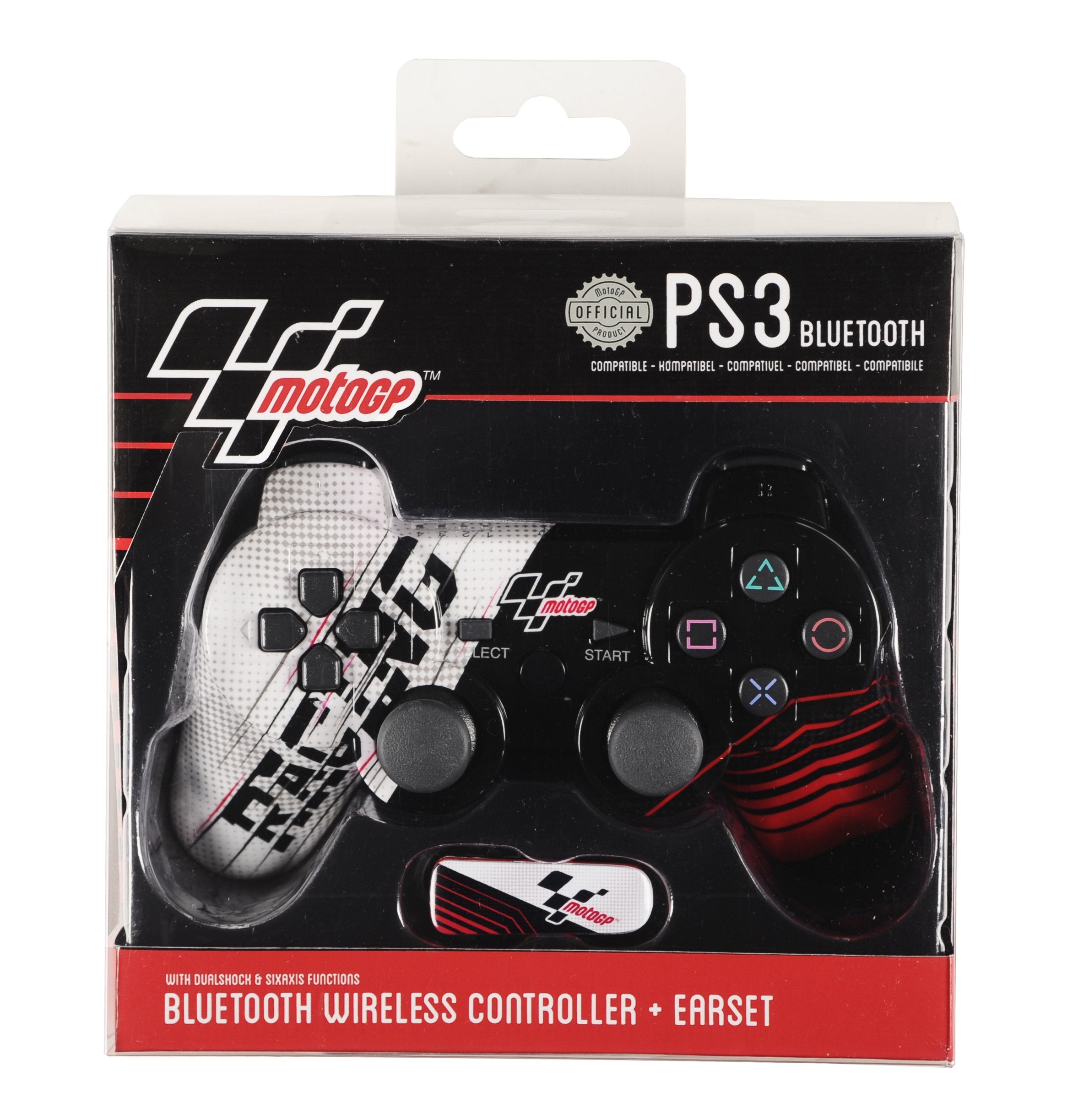Indeca - Pack Manette + Earset MotoGP 2016 (PS3) Indeca - Pack Manette + Earset MotoGP 2016 (PS3)